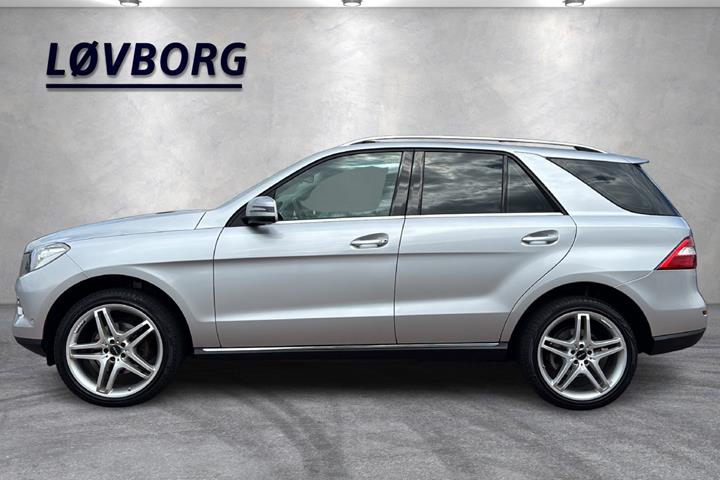 Sølv Mercedes ML350 fra 2014