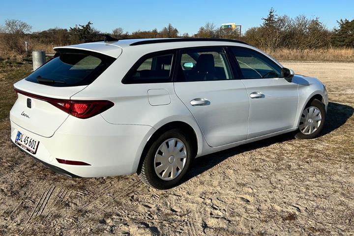 Hvid Seat Leon fra 2021