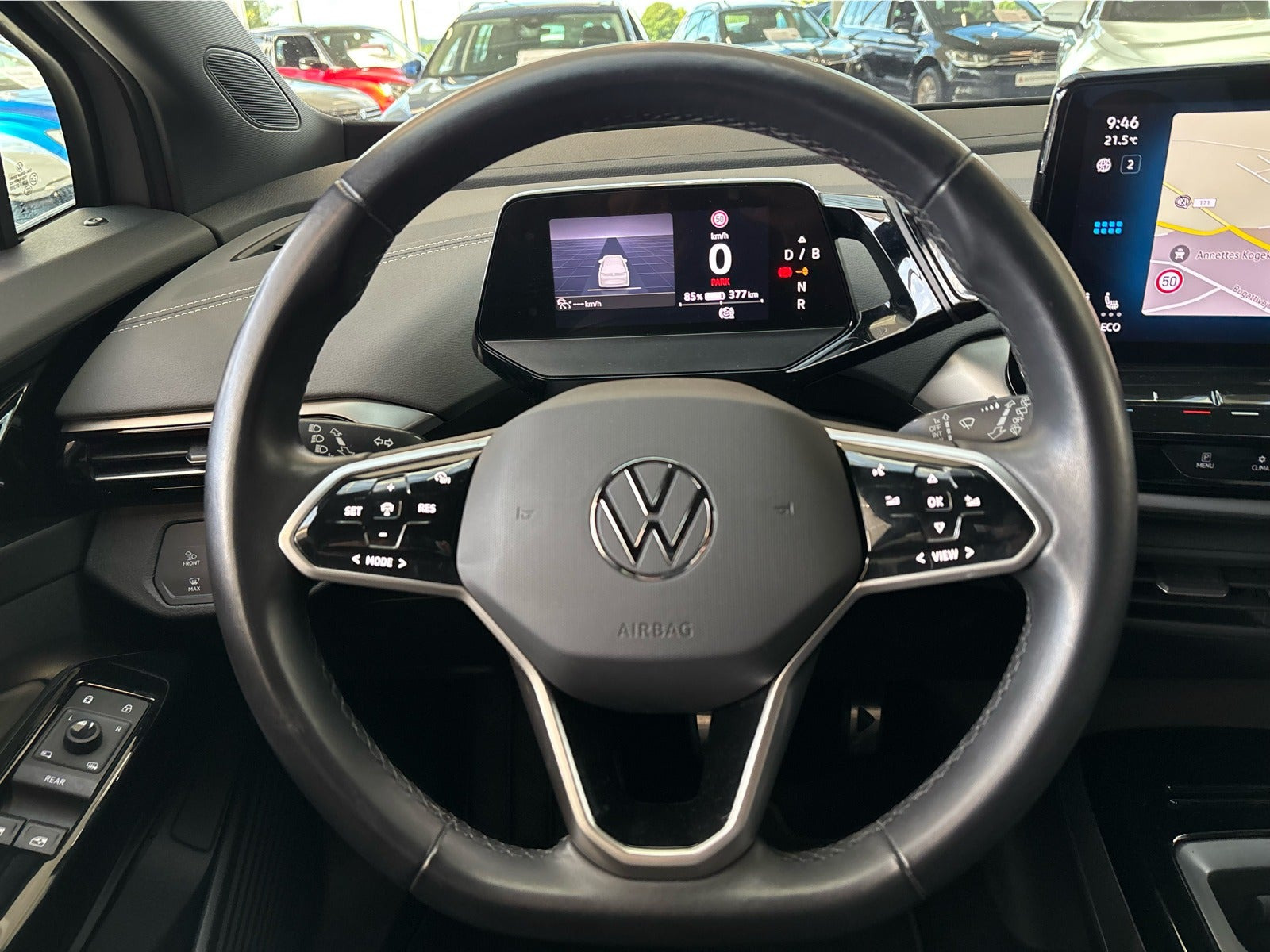 Grå VW ID.4 fra 2023