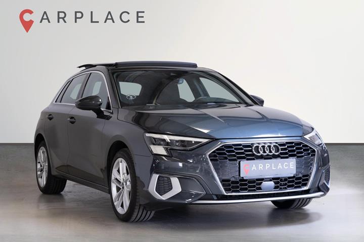 Grå Audi A3 fra 2021