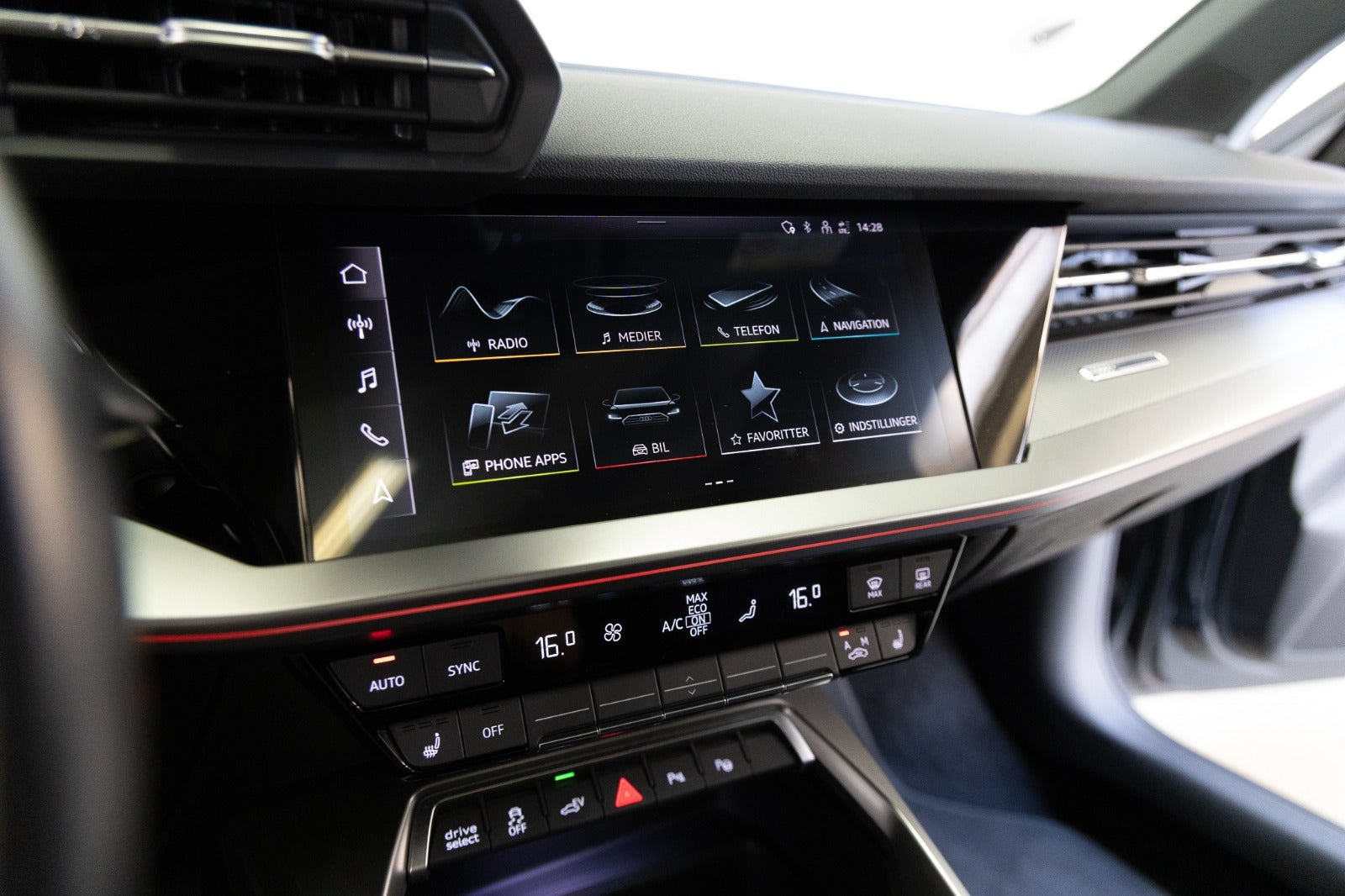 Grå Audi A3 fra 2021