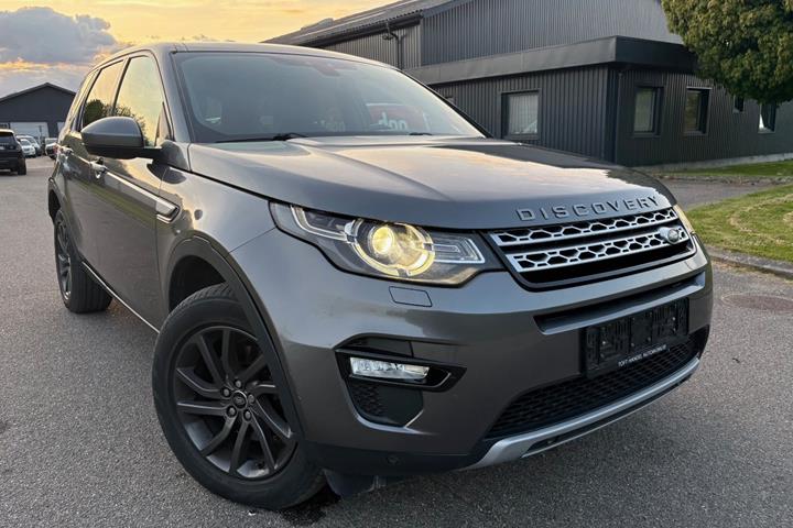 Sort Land Rover Discovery Sport fra 2016
