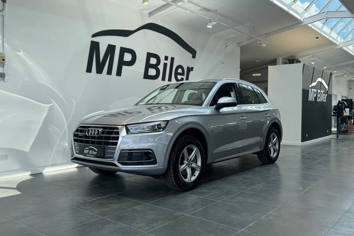 Sølv Audi Q5 fra 2017