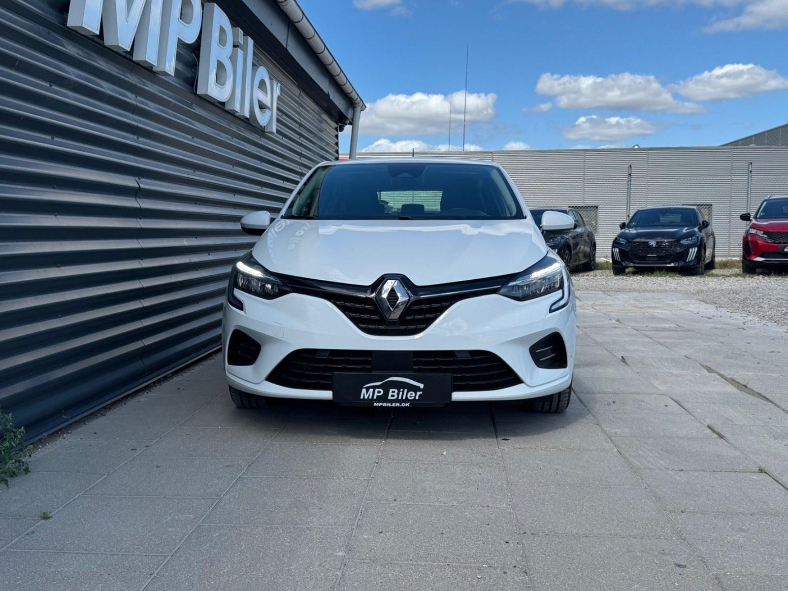 Hvid Renault Clio V fra 2020