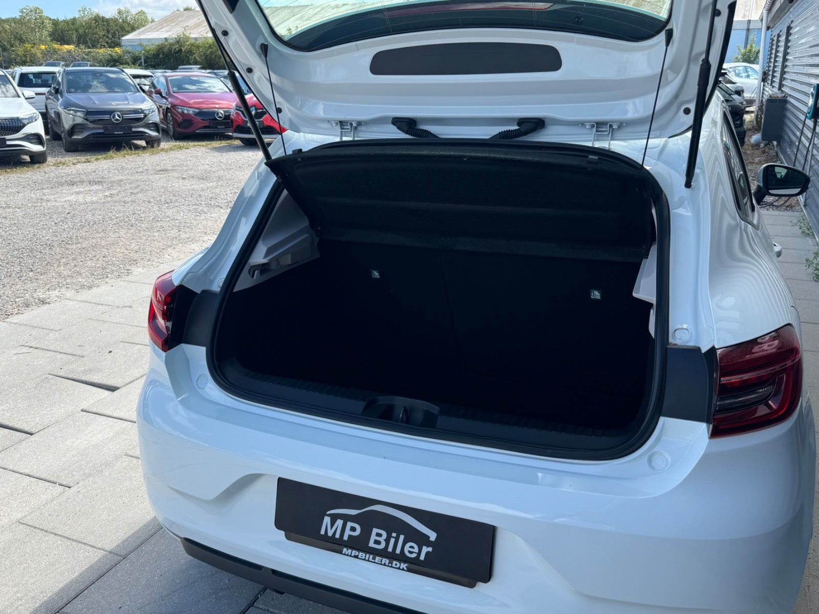 Hvid Renault Clio V fra 2020