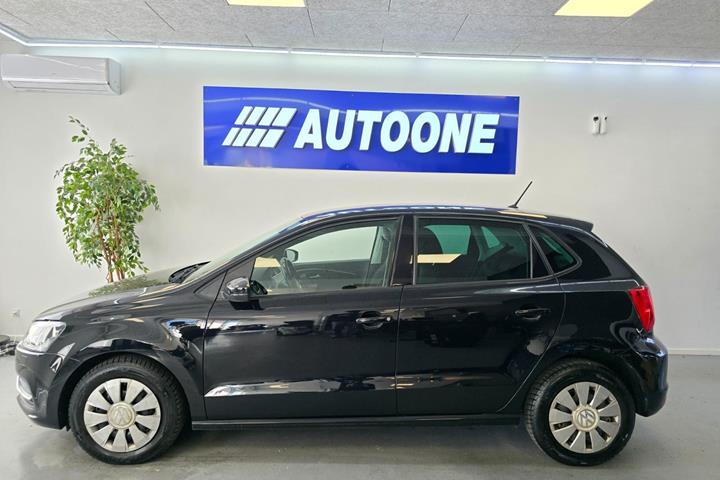 Sort VW Polo fra 2016