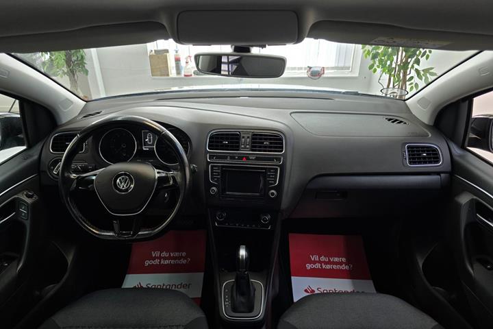 Sort VW Polo fra 2016