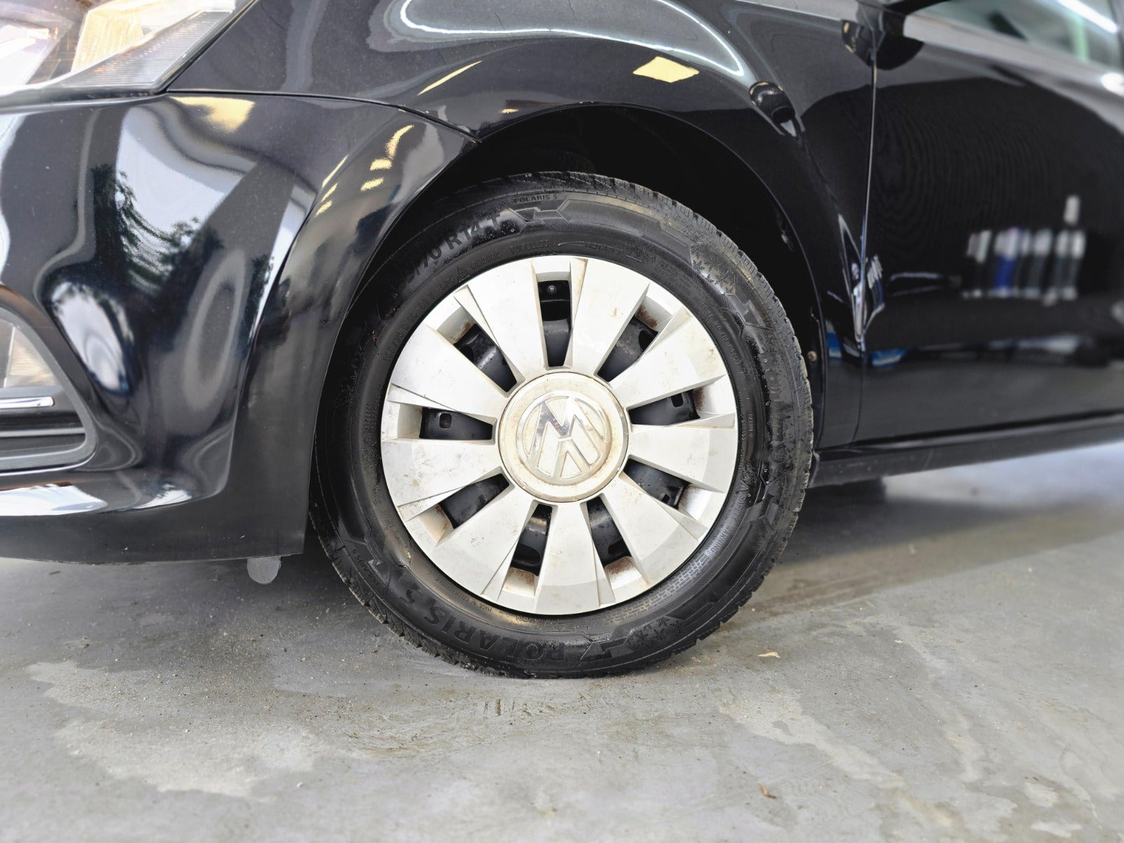 Sort VW Polo fra 2016