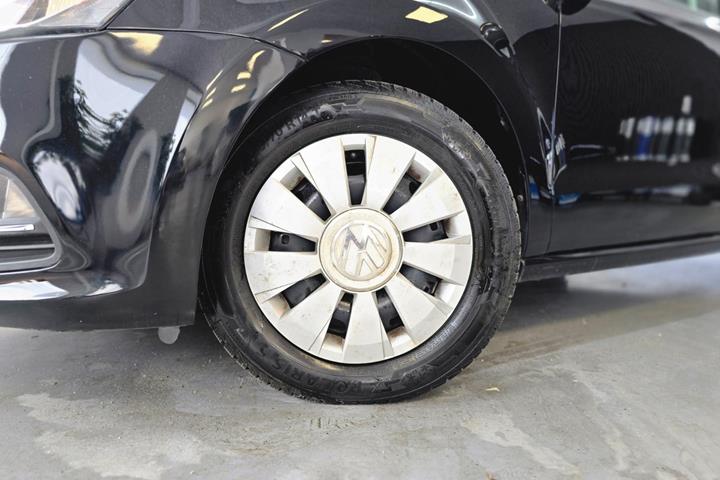 Sort VW Polo fra 2016