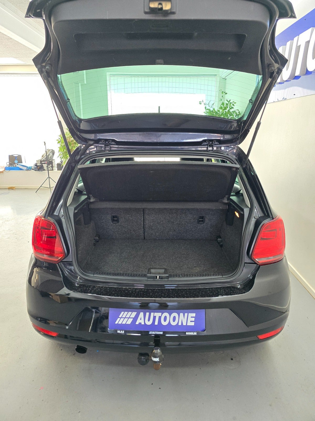 Sort VW Polo fra 2016