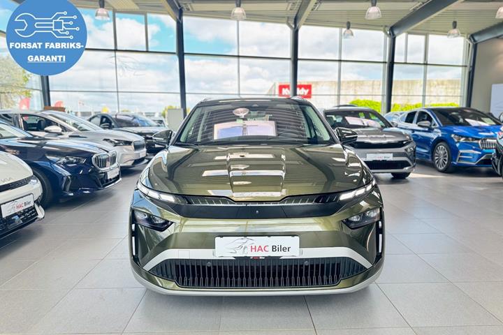 Grøn Skoda Enyaq fra 2026