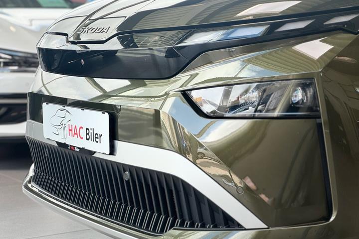 Grøn Skoda Enyaq fra 2026