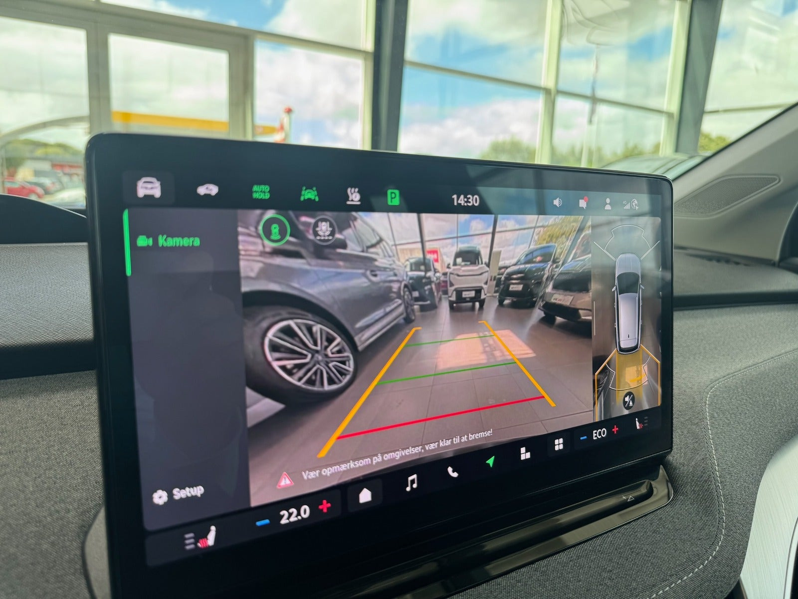 Grøn Skoda Enyaq fra 2026