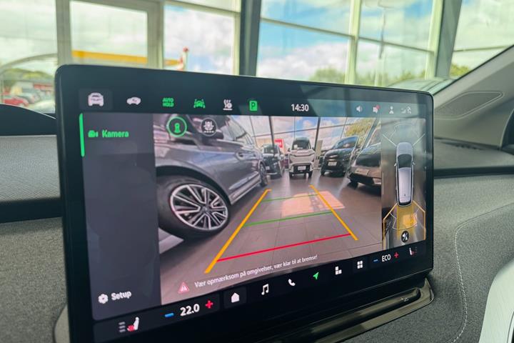 Grøn Skoda Enyaq fra 2026