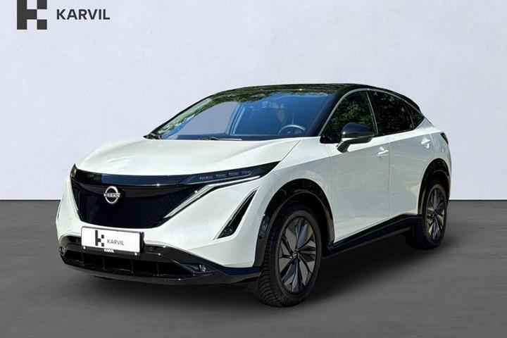 Hvid Nissan Ariya fra 2025