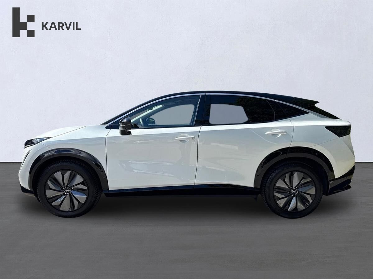 Hvid Nissan Ariya fra 2025