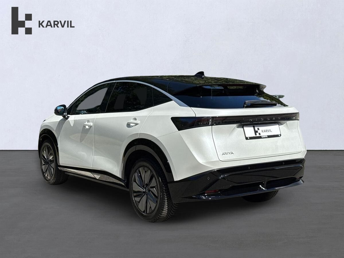 Hvid Nissan Ariya fra 2025
