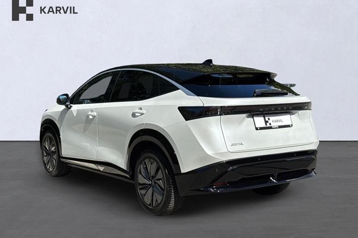 Hvid Nissan Ariya fra 2025