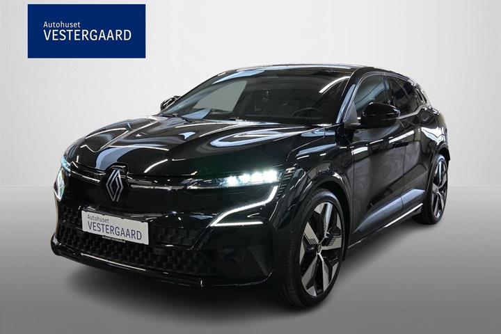 Sort Renault Megane E-Tech fra 2023 set udefra