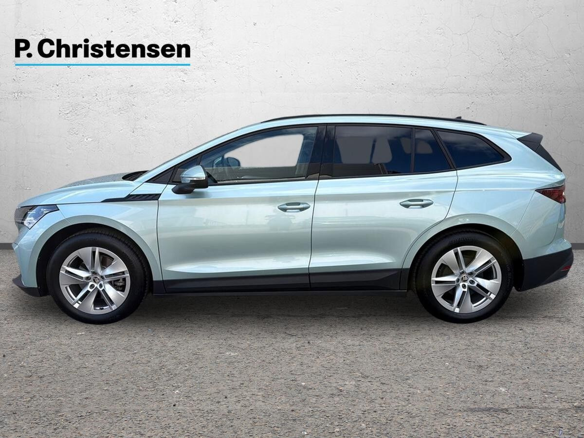 Grøn Skoda Enyaq fra 2024