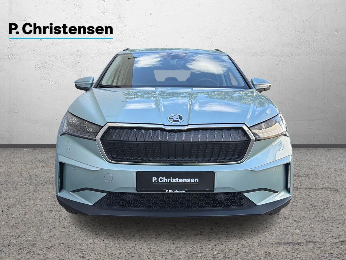 Grøn Skoda Enyaq fra 2024