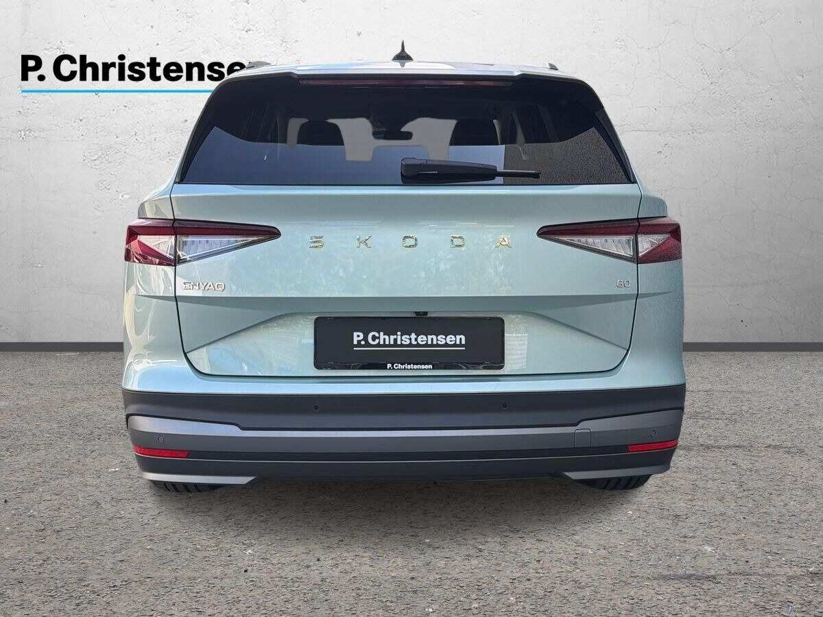 Grøn Skoda Enyaq fra 2024