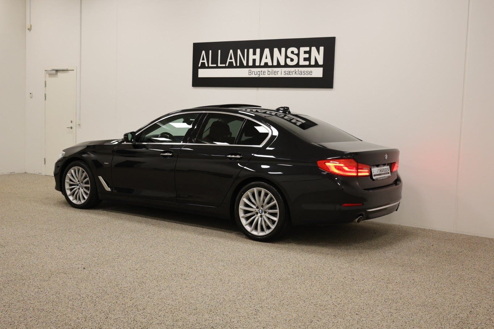 Sort BMW 530d fra 2018