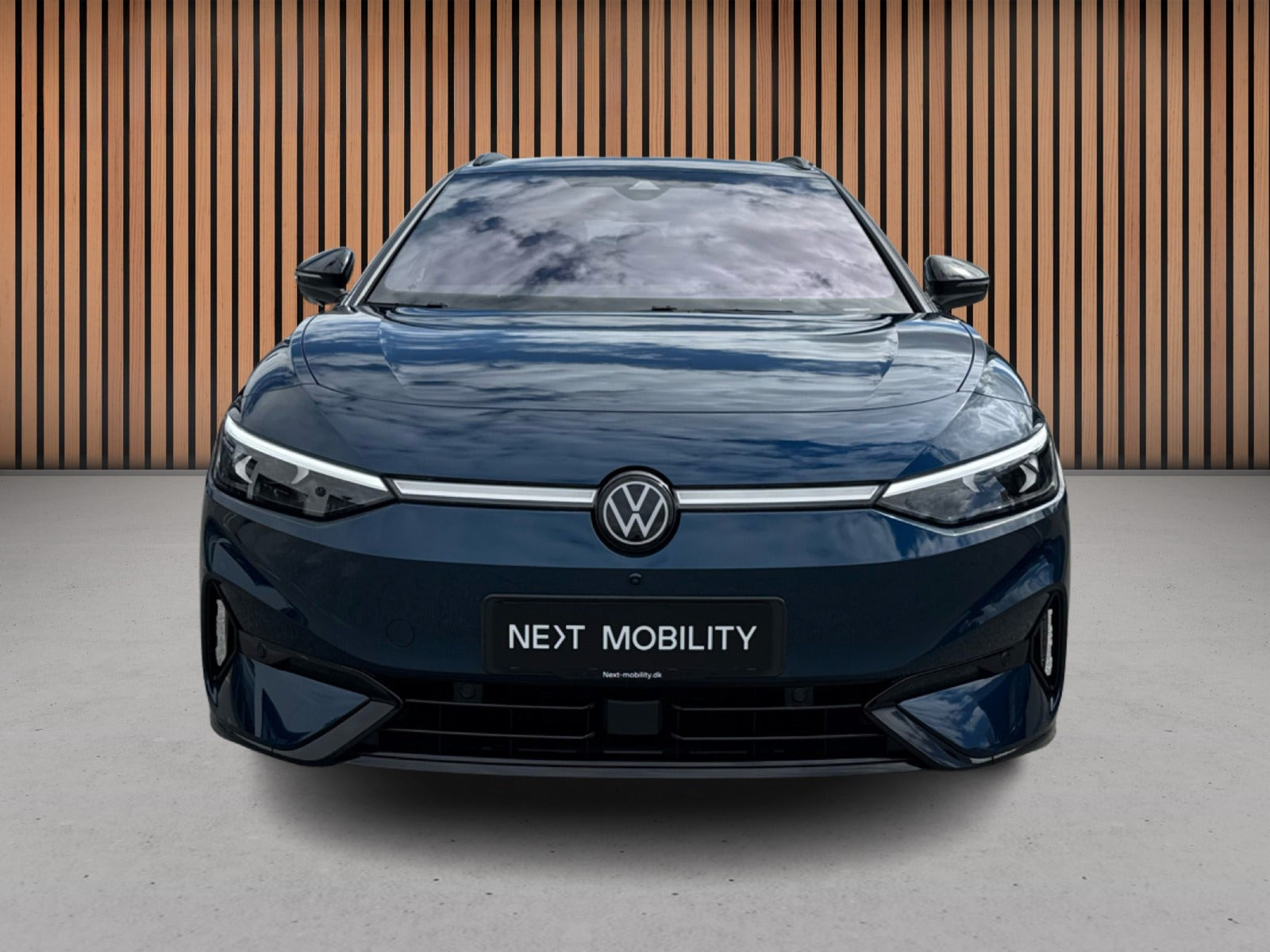 Blå VW ID.7 fra 2025