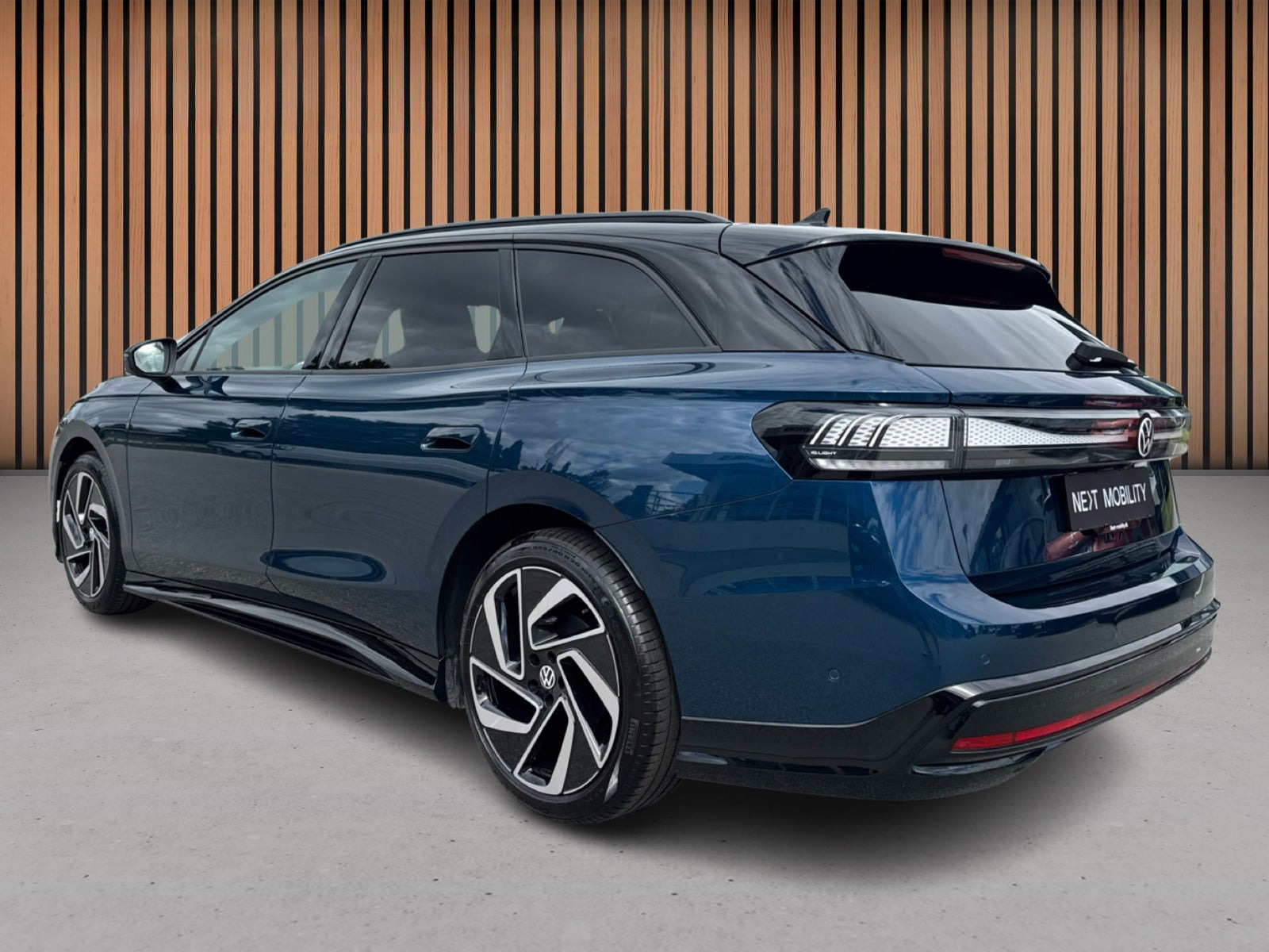 Blå VW ID.7 fra 2025