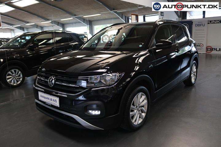 Sort VW T-Cross fra 2019