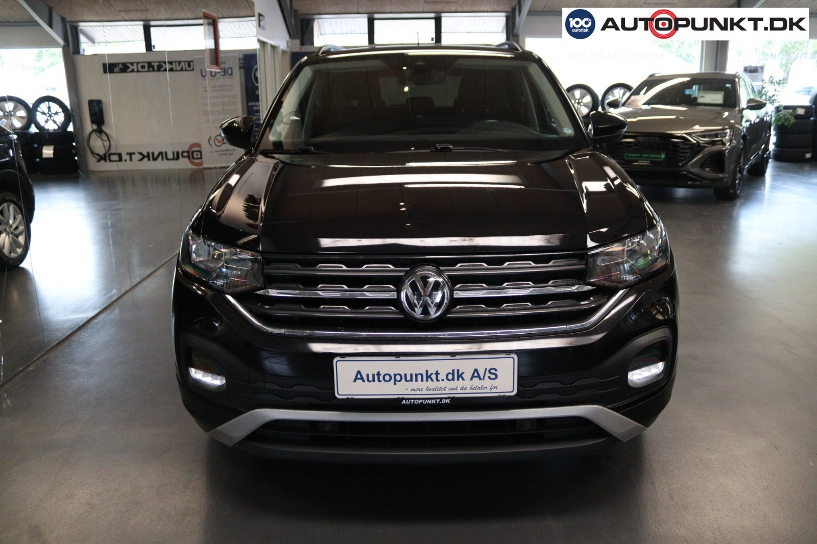 Sort VW T-Cross fra 2019