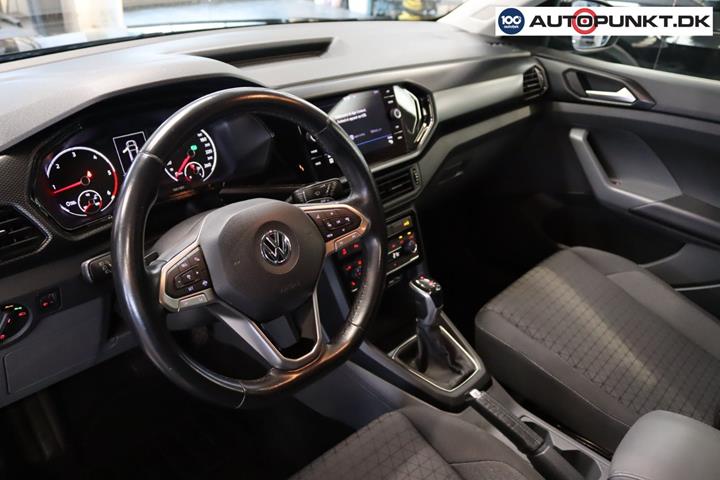 Sort VW T-Cross fra 2019