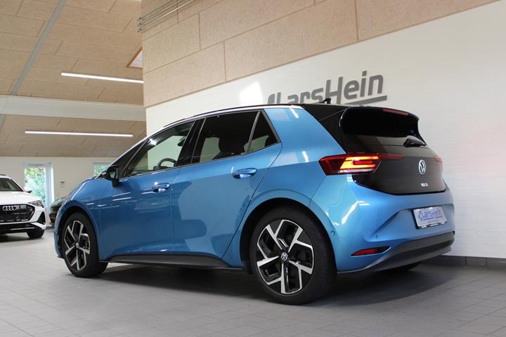 Blå VW ID.3 fra 2024