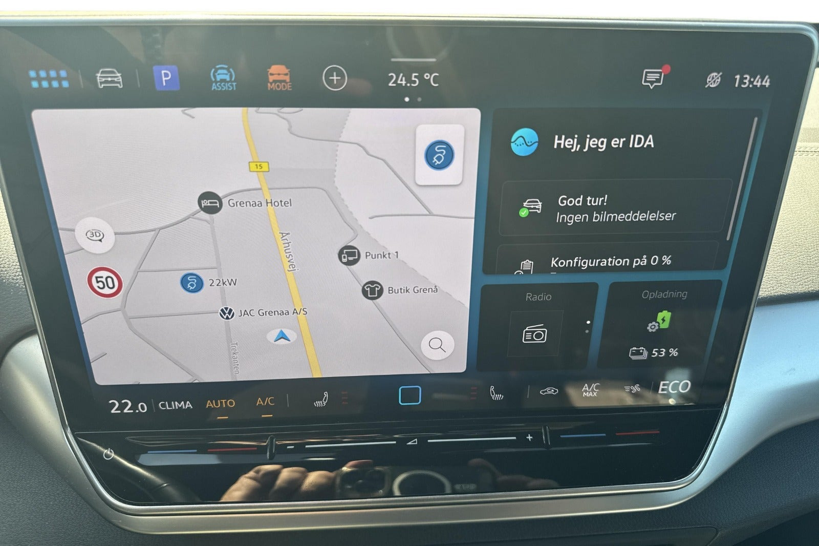 Hvid VW ID.4 fra 2024