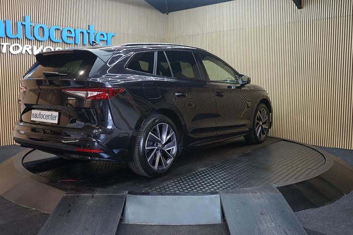 Sort Skoda Enyaq fra 2023