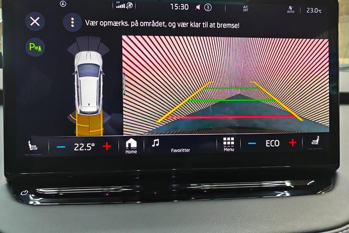 Sort Skoda Enyaq fra 2023