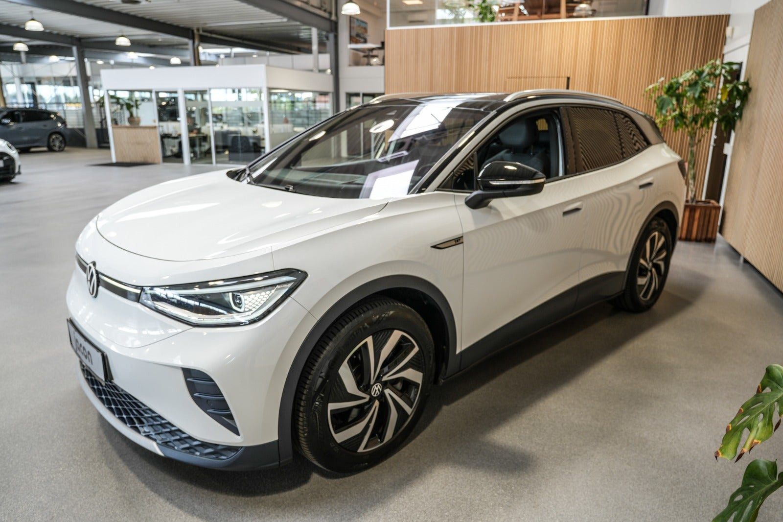 Hvid VW ID.4 fra 2020