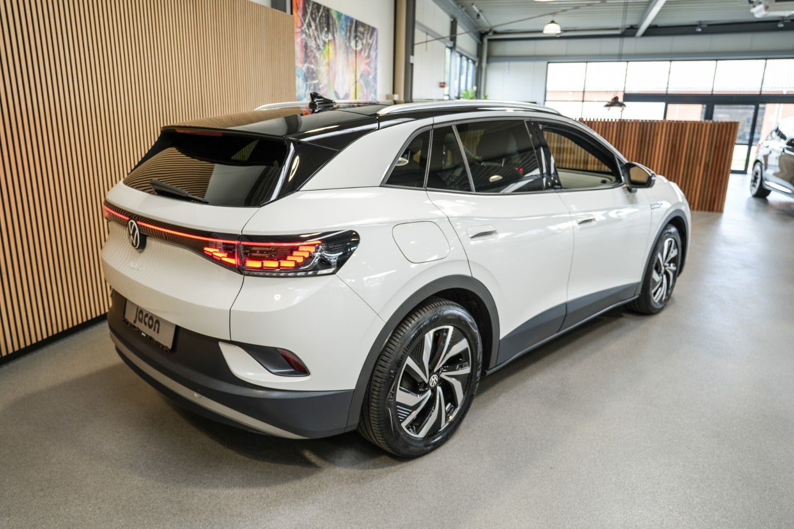 Hvid VW ID.4 fra 2020