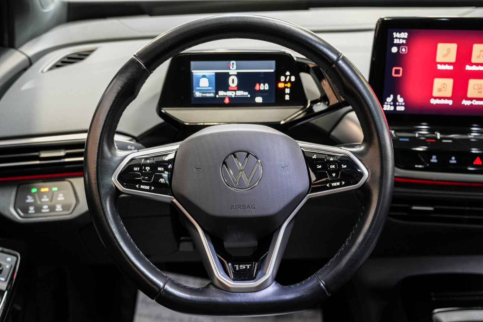 Hvid VW ID.4 fra 2020