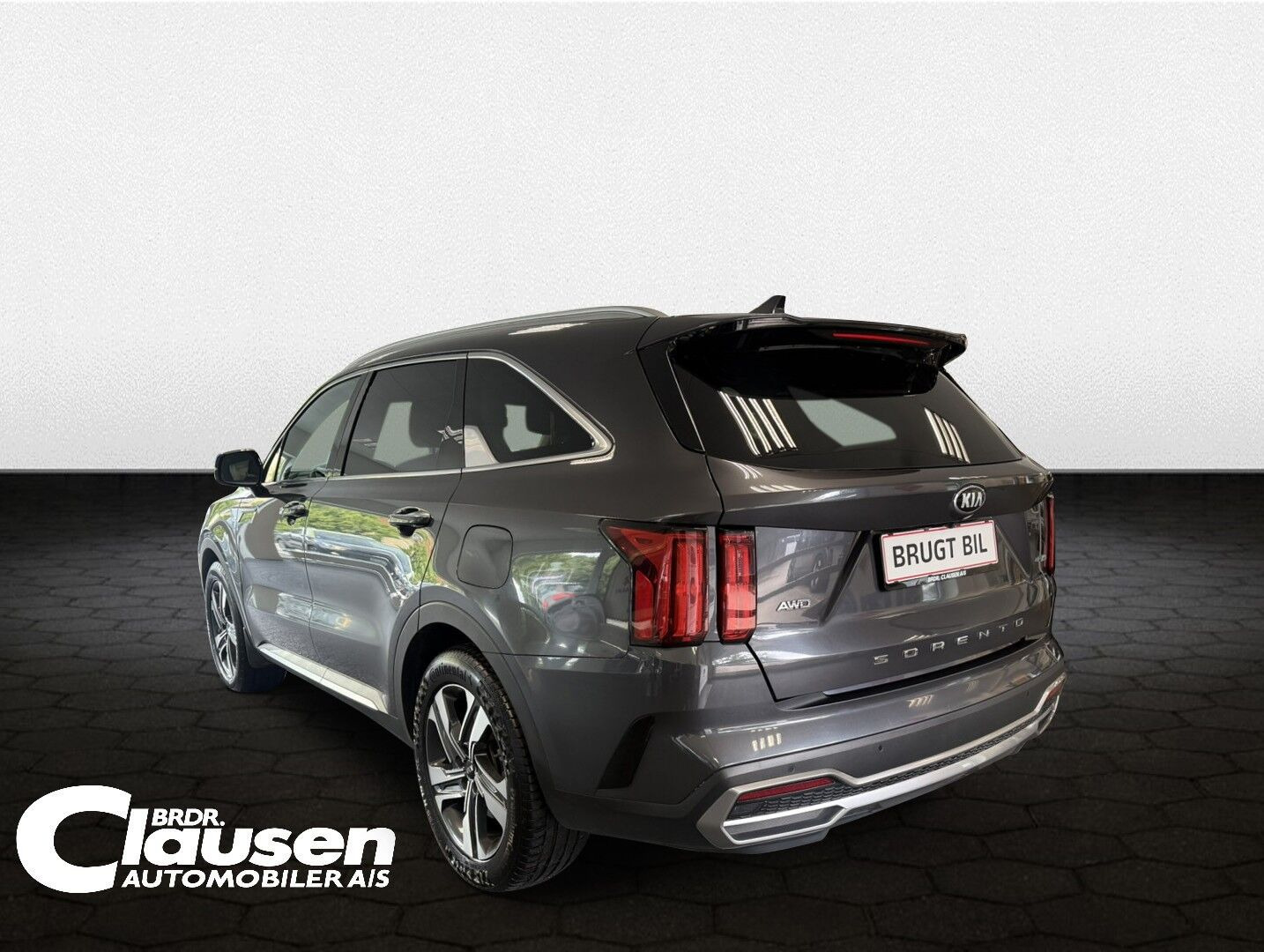 Grå Kia Sorento fra 2021