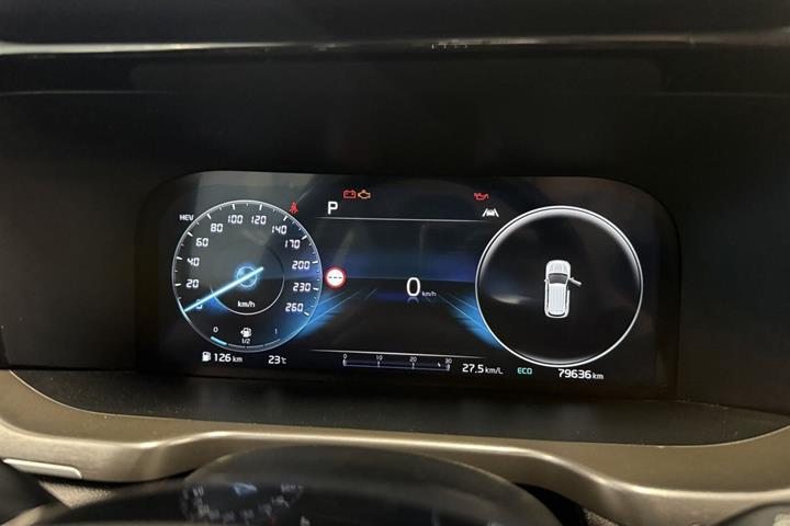 Grå Kia Sorento fra 2021