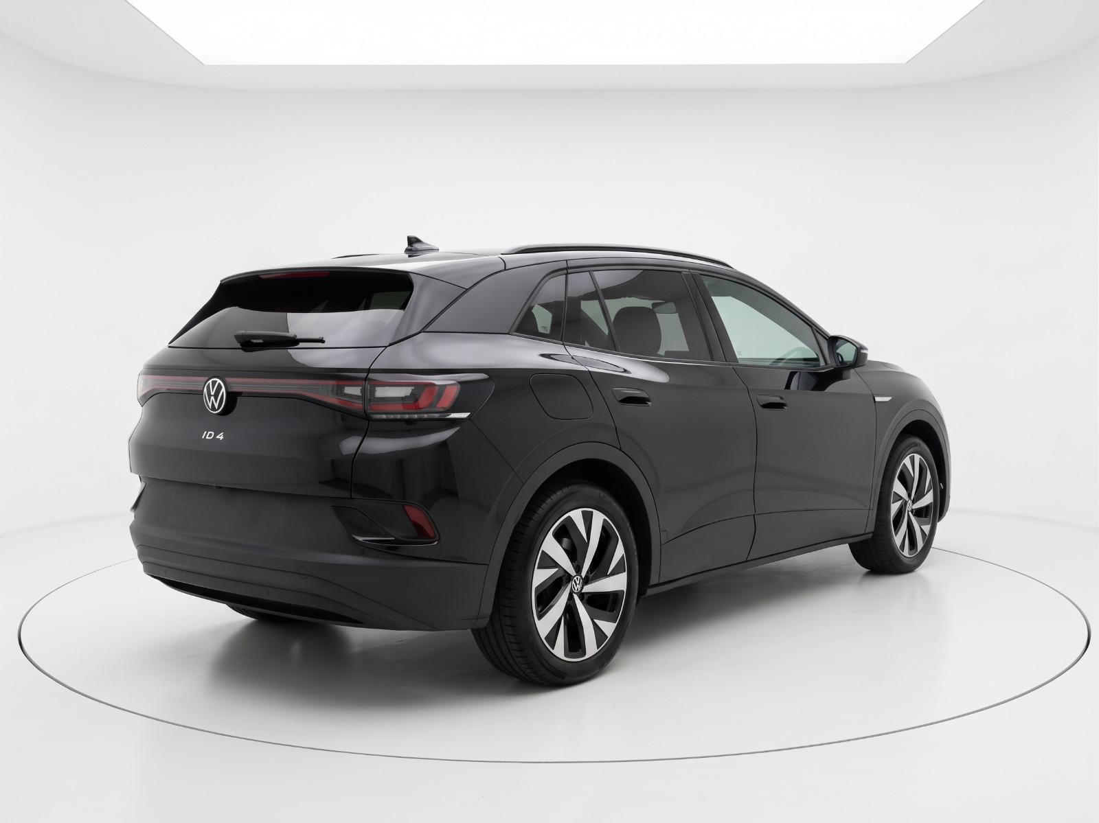 Grå VW ID.4 fra 2021
