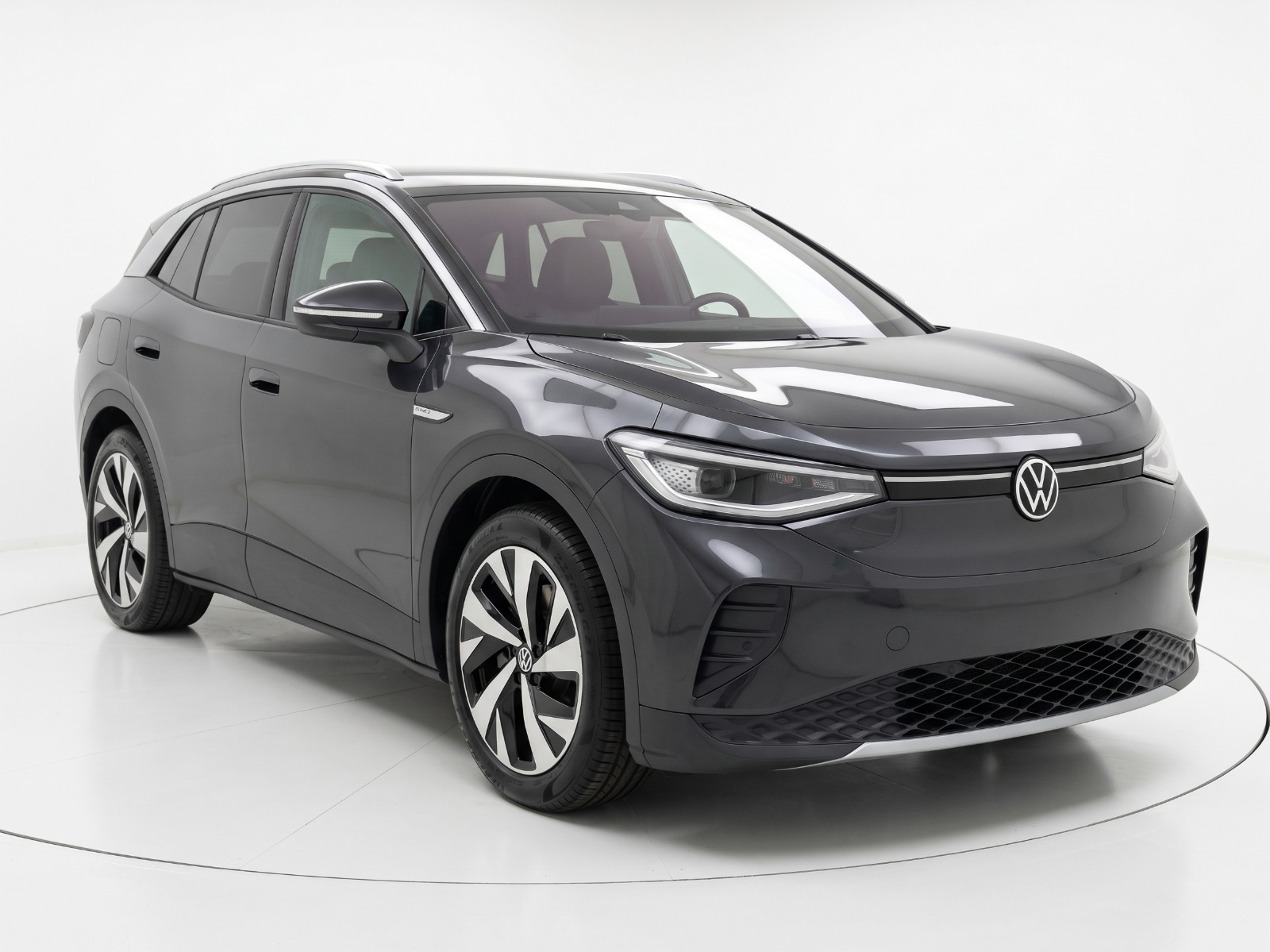 Grå VW ID.4 fra 2021