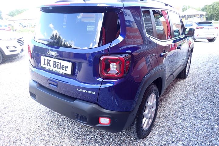 Blå Jeep Renegade fra 2020