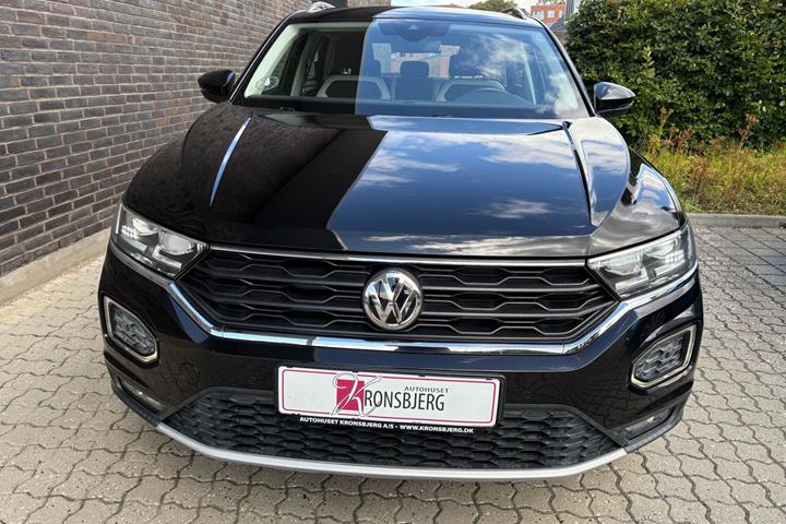 Sort VW T-Roc fra 2020
