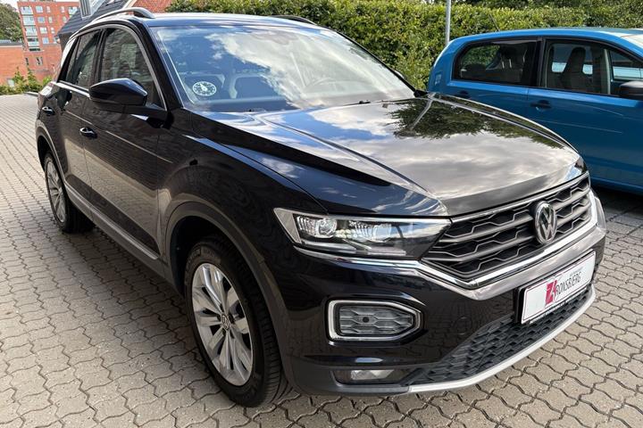 Sort VW T-Roc fra 2020