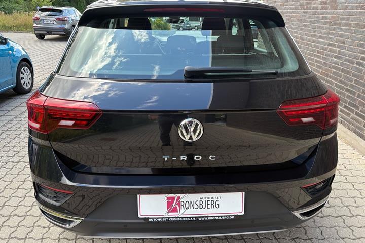 Sort VW T-Roc fra 2020
