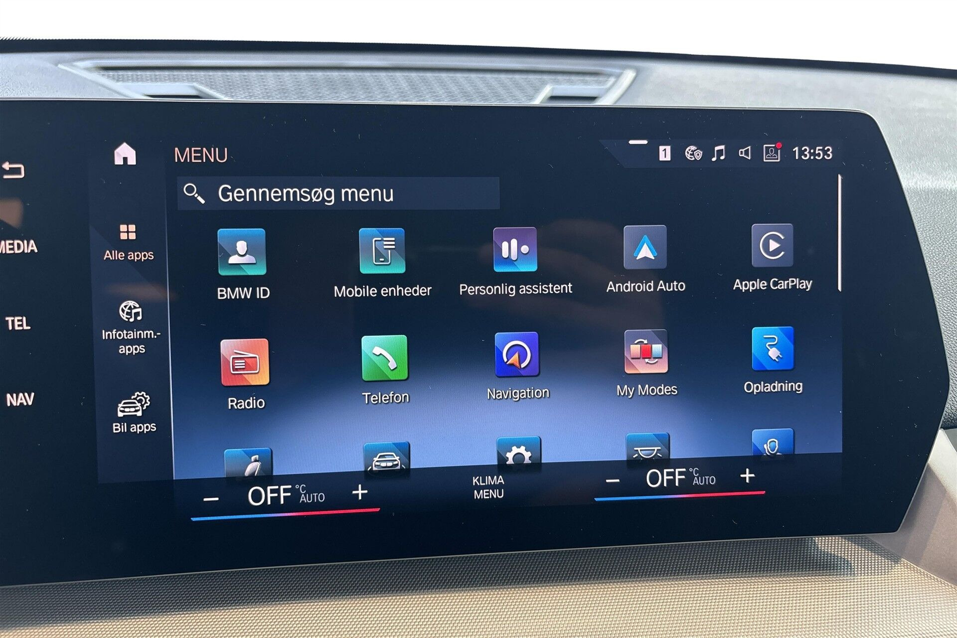 Sort BMW iX1 fra 2023