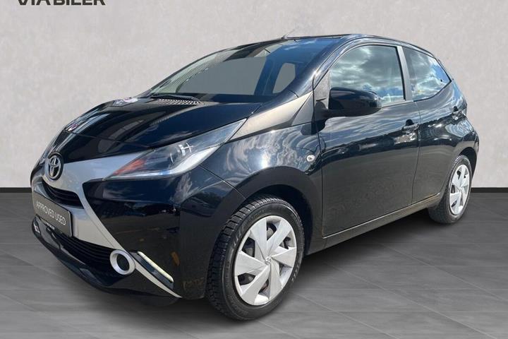 Sort Toyota Aygo fra 2017