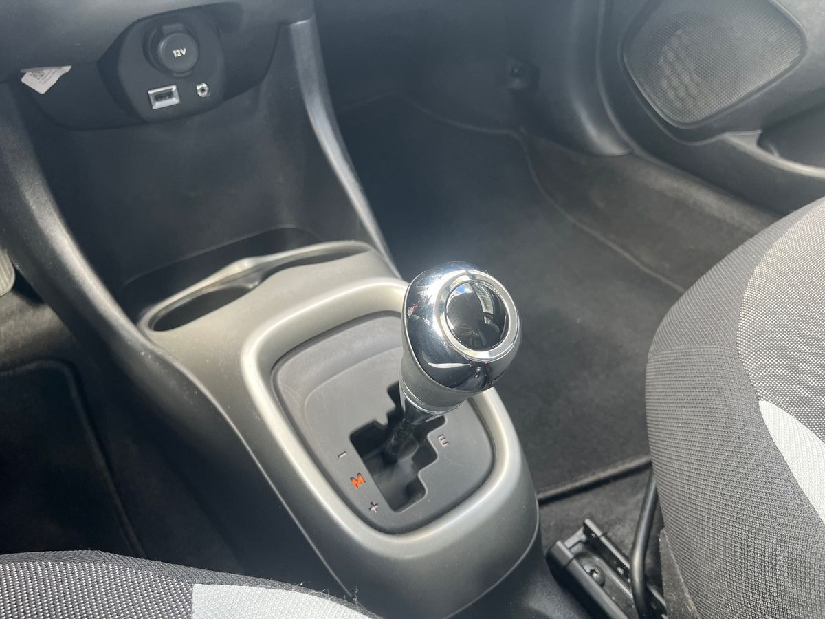 Sort Toyota Aygo fra 2017